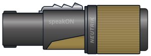 Neutrik® NL2FXX Connettori Speakon per Cavi 763.483UK