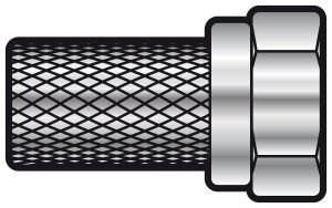 Connettore F-Type RG6 e 100 - Twist-on 770.152UK