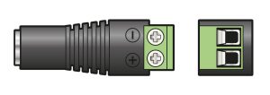 Presa DC 2.5mm con Terminali a Vite - Mercury 777.011UK