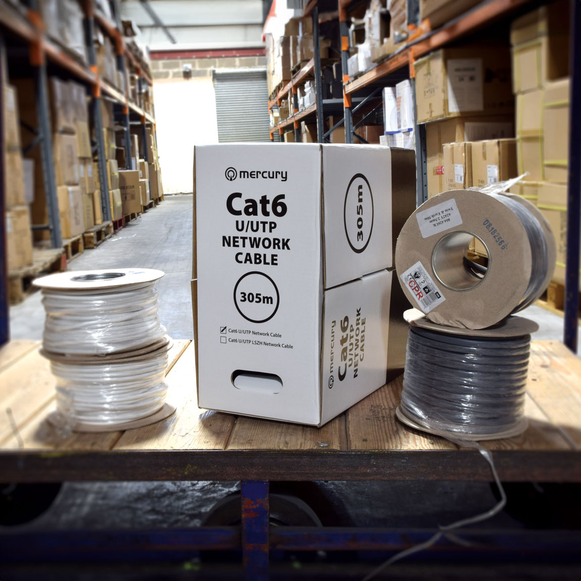 Cavo di Rete Cat6 U/UTP - Mercury 808.011UK - immagine 5